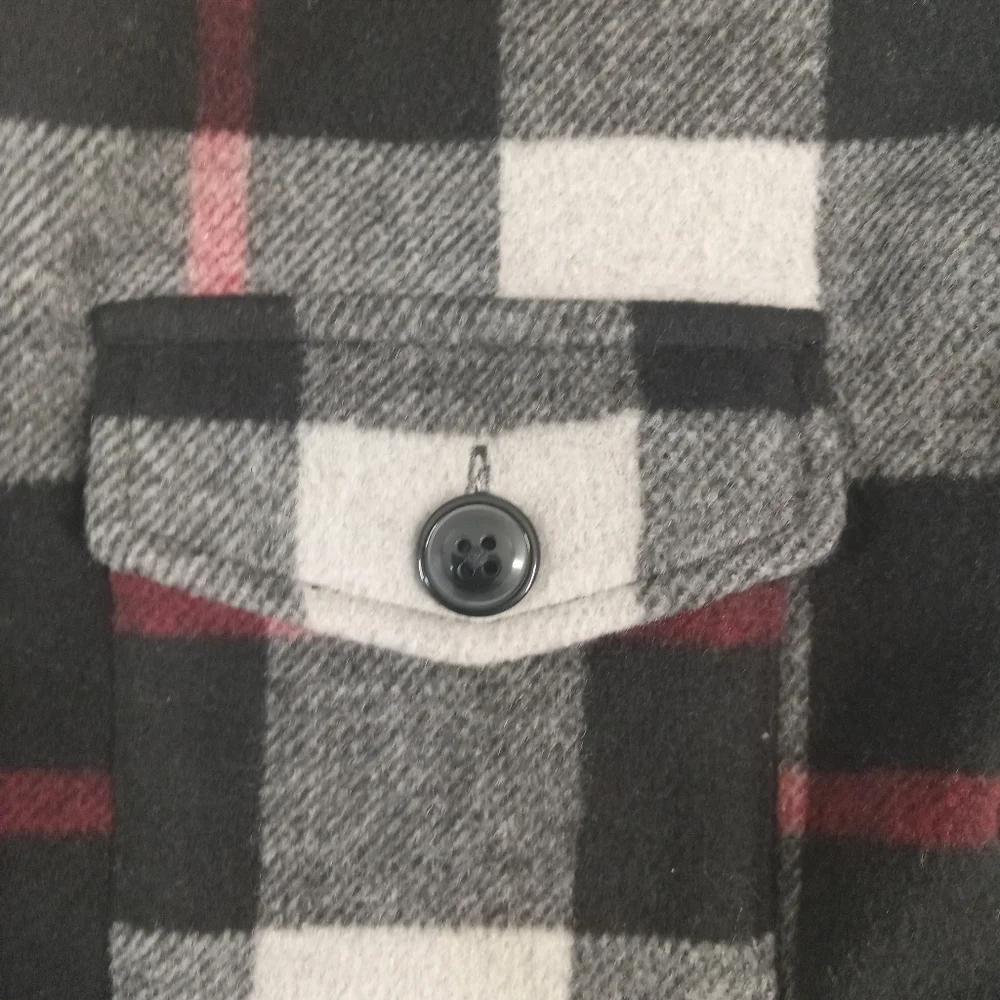 GAP Kids Black and White Plaid  Flannel Shirt Size XS. Kids 4-5 Years - Picture 7 of 14